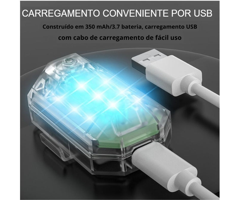 Lâmpada Flash Led Controle Remoto Sem Fio