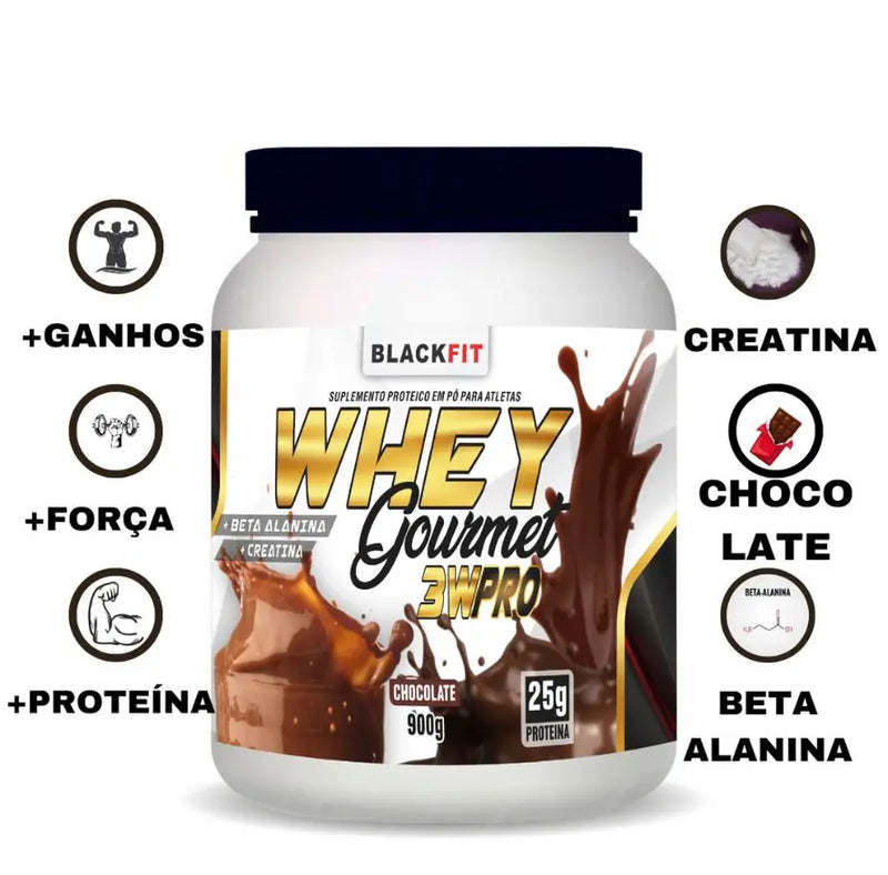 Whey Protein 3W PRO + Trembolan Massa Muscular Melhor Que Crescimento