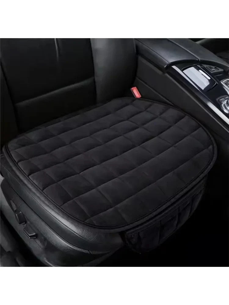 Almofada de Assento Plush Sem Costura para Carro