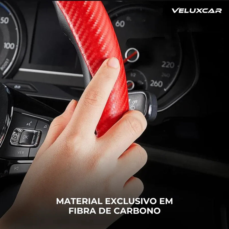 Capa de Volante em Fibra de Carbono - VeluxCover™