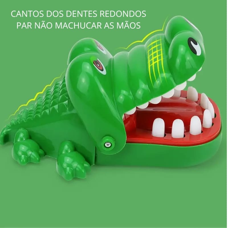 Crocodilo Mordedor - Brinquedo de Criança Divertido