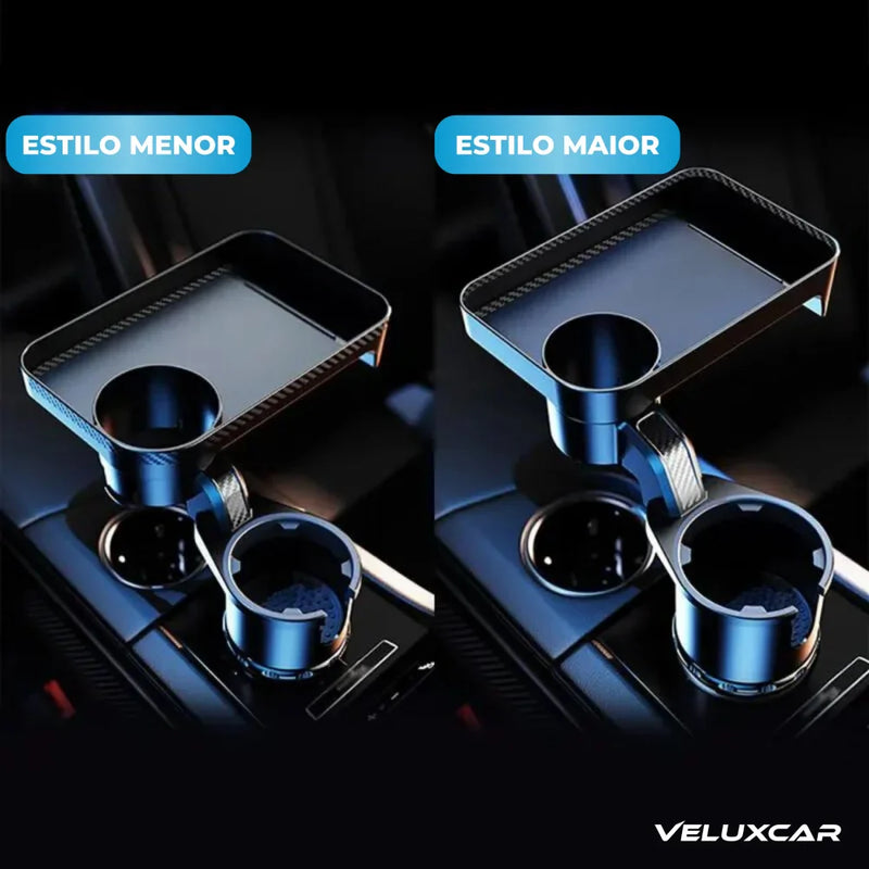 Expansor com Mesa de Alimentos e Base Ajustável 360° - VeluxTable™