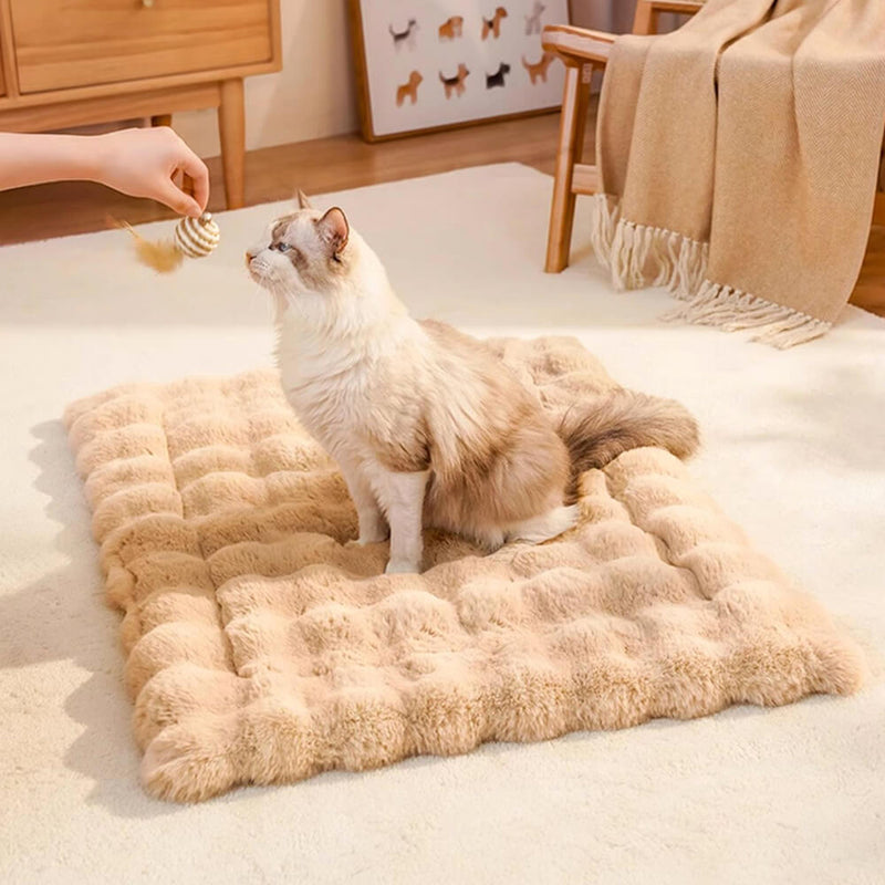 Tapete para Cães e Gatos com Estampa de Ondas - Conforto e Estilo para Seu Pet