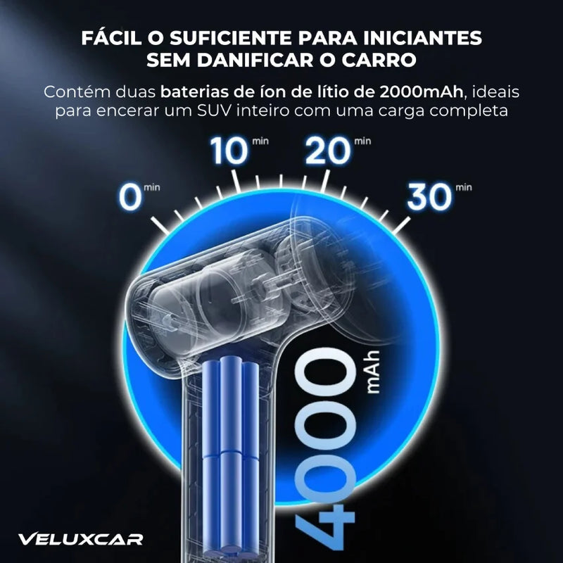 Polidor Portátil 3800rpm para Carros - Velux PoliPro™