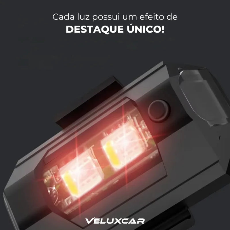 Mini Luz de LED Anti Colisão Automotiva - Velux MiniGlow™