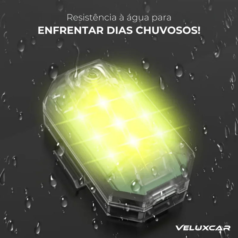 Mini Luz de LED Automotiva com Controle Remoto - Velux LedGlow™