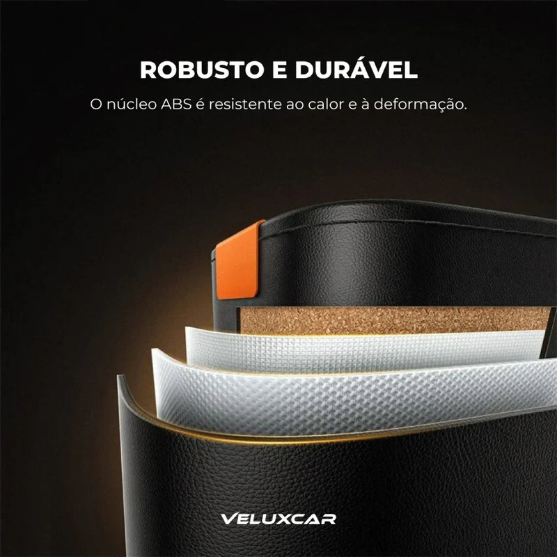 Organizador de Assento Automotivo com Porta-copos - VeluxGap™