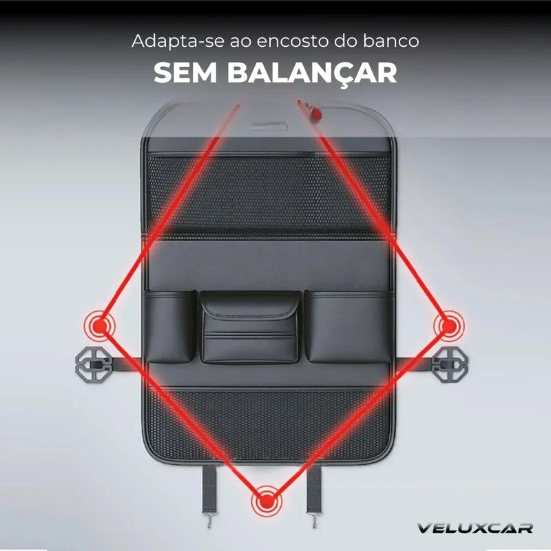 Organizador de Traseira de Assento de Carro - Velux CarBack™