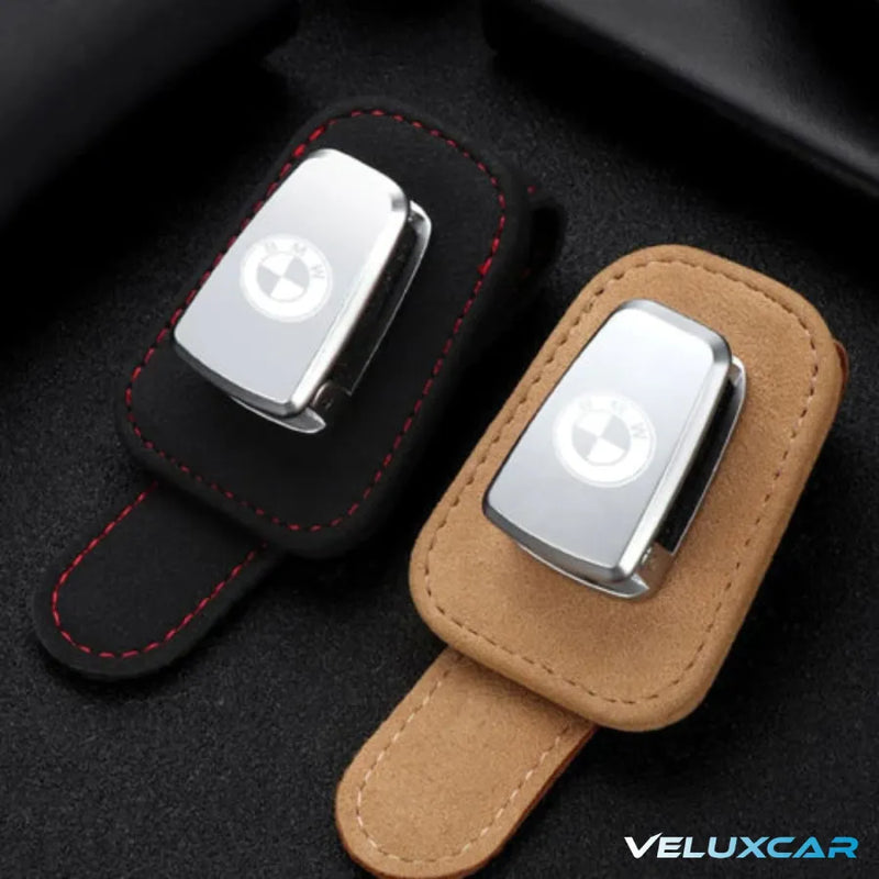 Porta Óculos Automotivo 2 em 1 - VeluxGlasses™