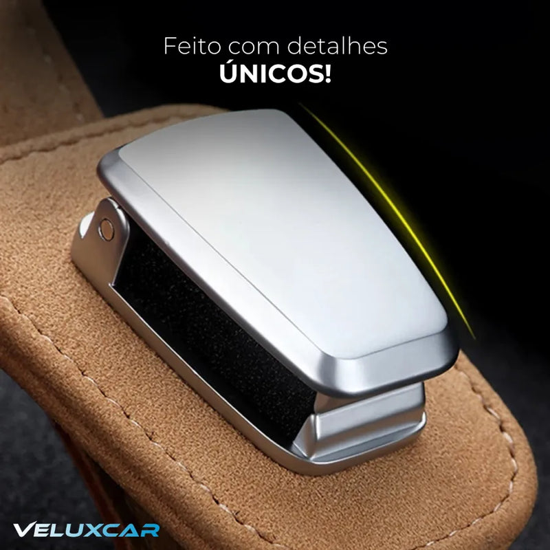 Porta Óculos Automotivo 2 em 1 - VeluxGlasses™