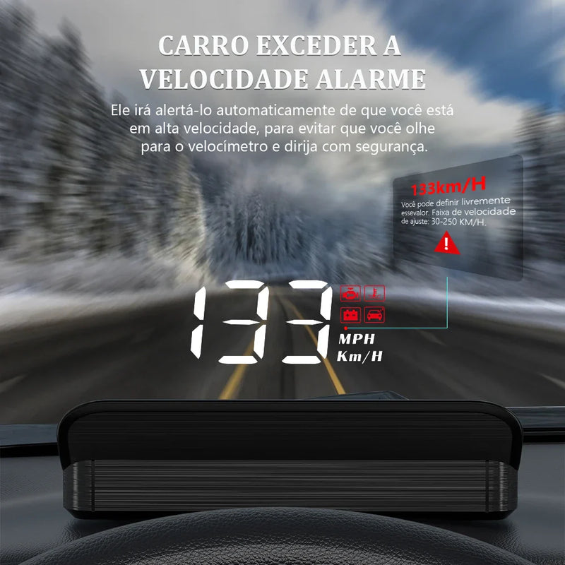 Display Medidor Digital de Velocidade - VeluxDash™