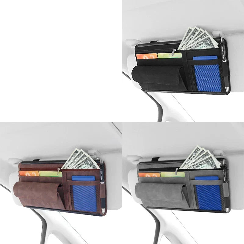 Organizador para Visor - Bolsa de Armazenamento em Suede