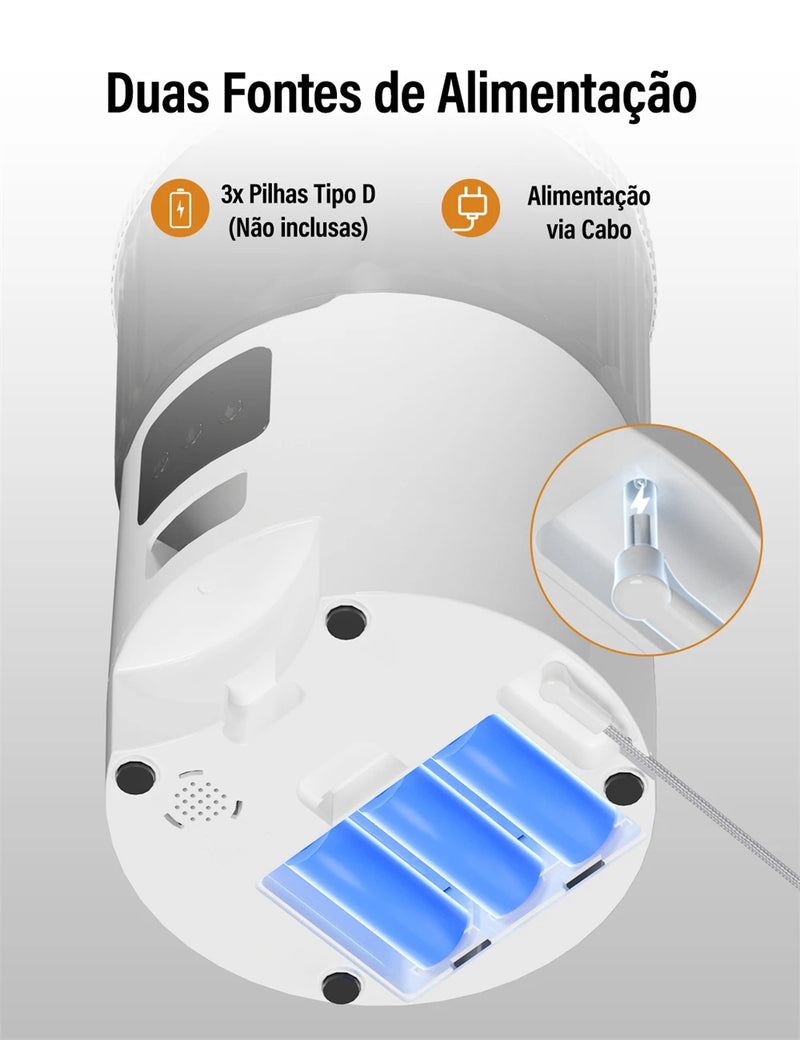 Alimentador Automático para Animais de Estimação, 4l, Wi-Fi, Inteligente.