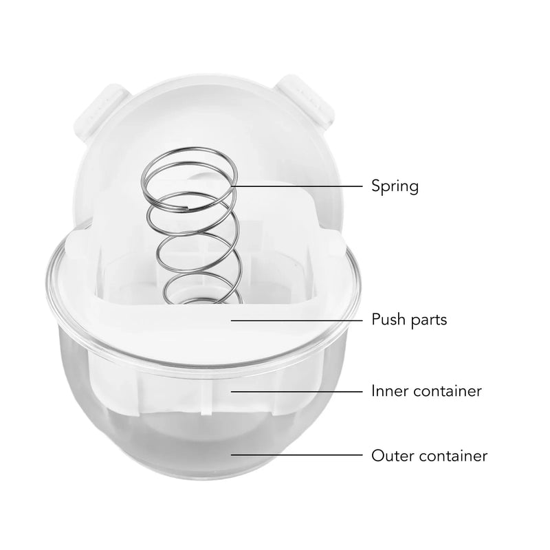 Separador de Soro para Iogurte - Grande Capacidade, Eficiente, com Filtro de Malha Fina - Maker de Iogurte para Cozinha Doméstica.