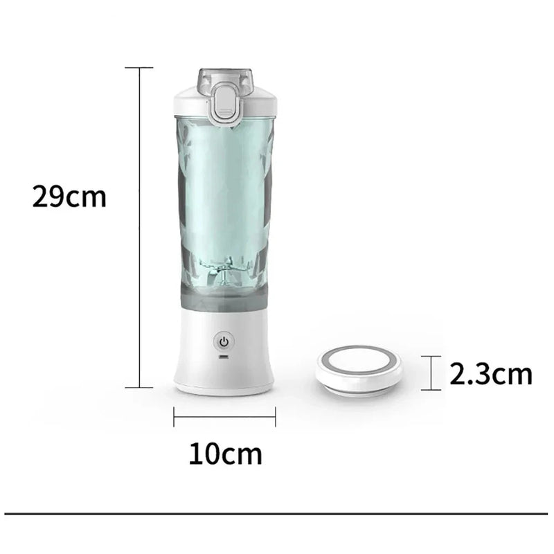 Liquificador Portátil com Copo Espremedor de 600ml - Potência 4000mAh