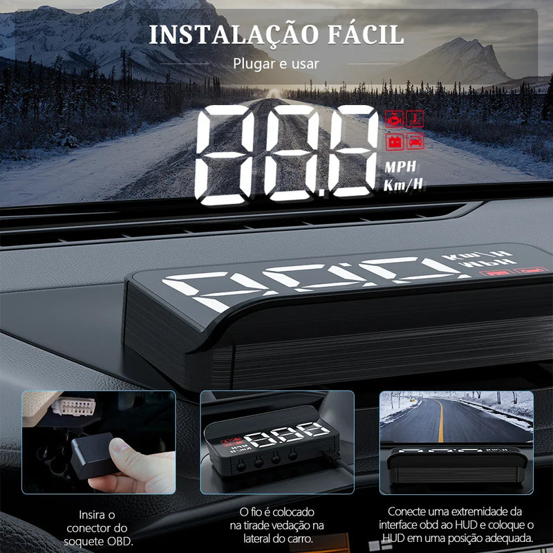 Display Medidor Digital de Velocidade - VeluxDash™