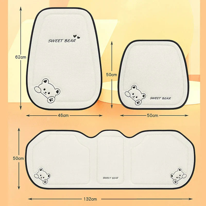 Capa de Assento Universal (Desenho Urso)