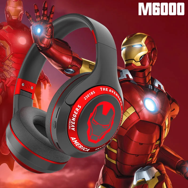 Fone de Ouvido Bluetooth Marvel - Super-Heróis