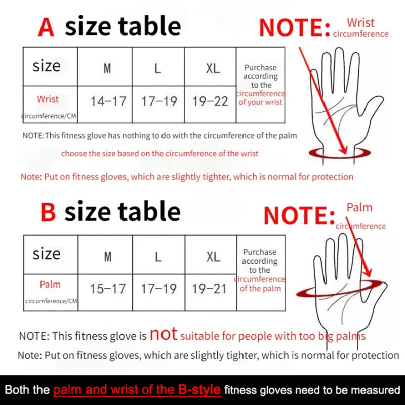Luvas de Treinamento de Levantamento de Peso para Homens e Mulheres - Fitness, Esportes, Musculação, Ginástica, Protetores de Mão, Pulso e Palma para Academia.
