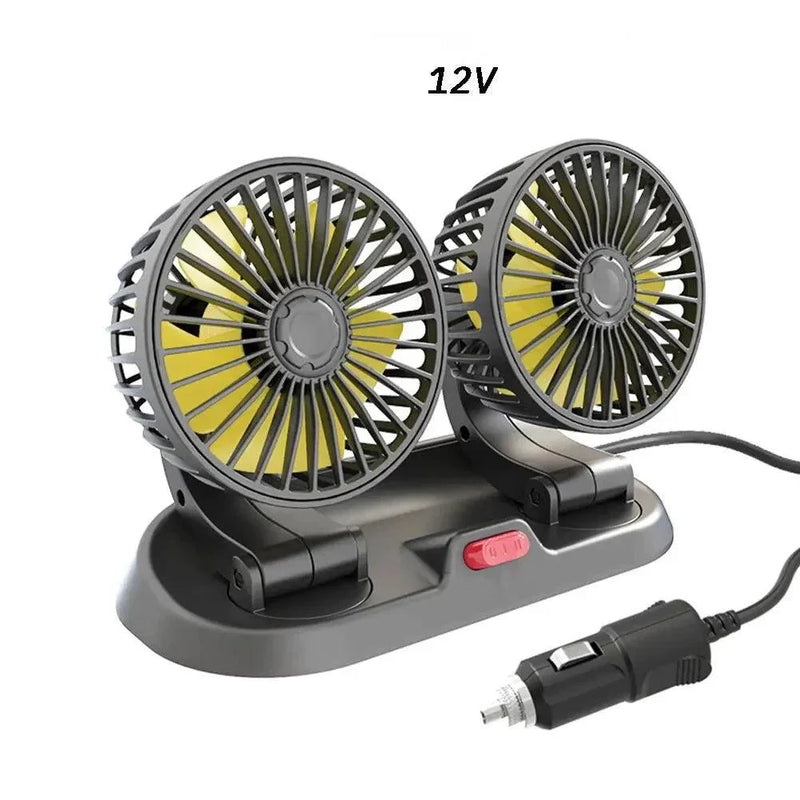 Ventilador Duplo para Carros - AirDuo®️