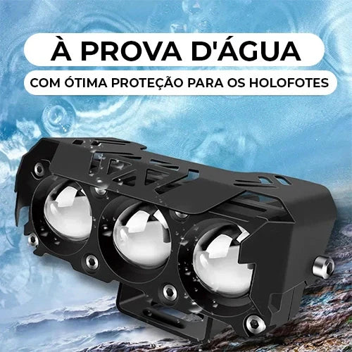 Super Farol de Milha Para Moto - Ultra Light