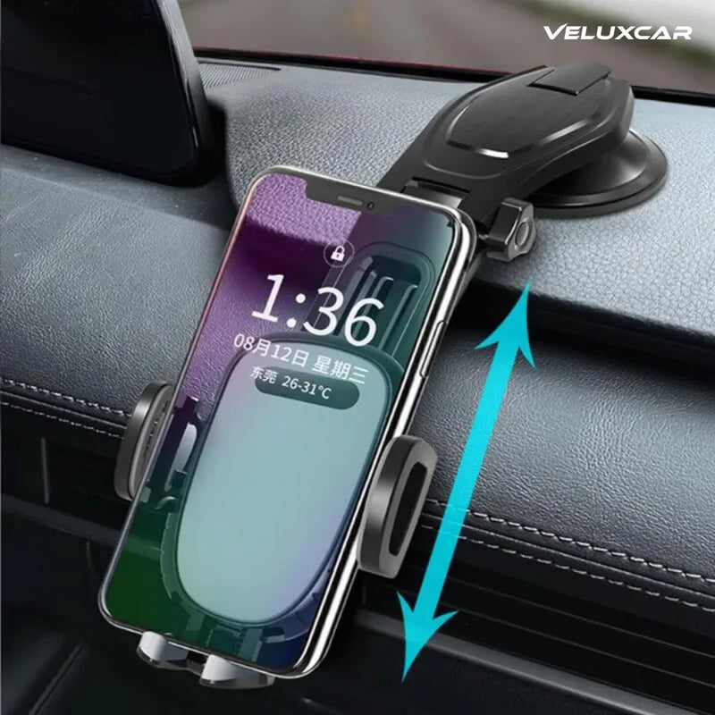 Suporte Ajustável de Celular para Painel - VeluxQuick™