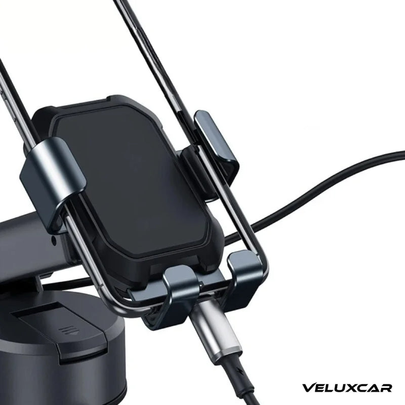 Suporte de Telefone com Gravidade e Ventosa para Carro - VeluxGravity™