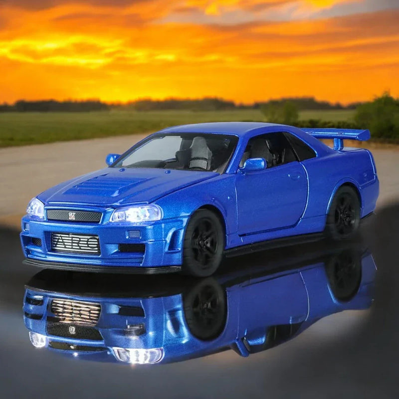 Nissan Skyline GT-R R34 (Velozes e Furiosos Edition) - Escala 1:32