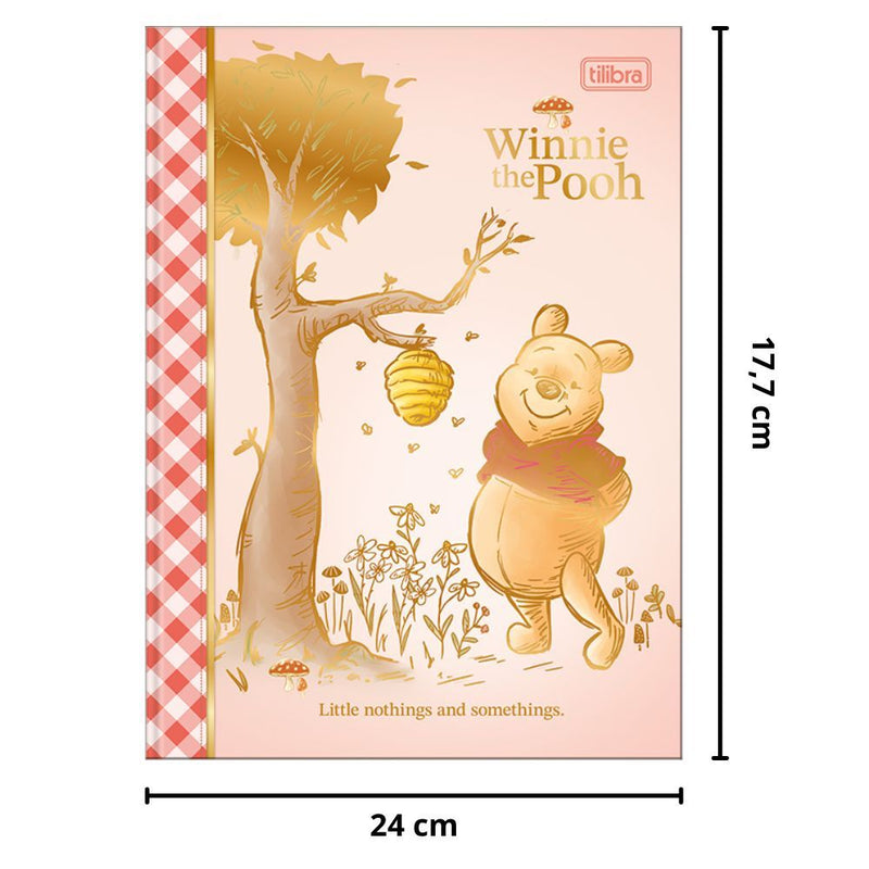 Caderno Brochura COLEGIAL Tilibra Ursinho Pooh