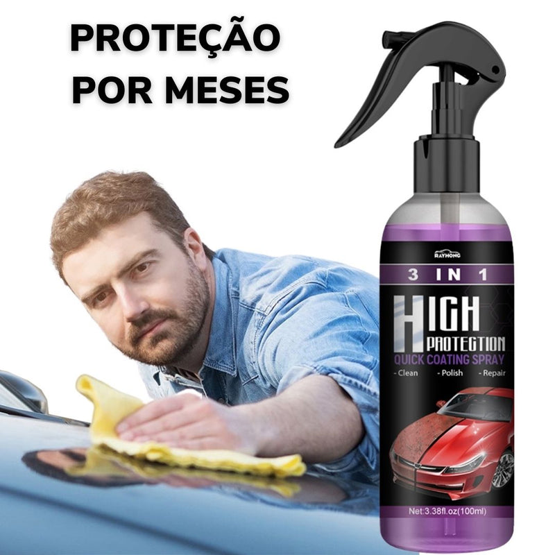 Spray de Renovação Cerâmica e Impermeabilizante 3 em 1