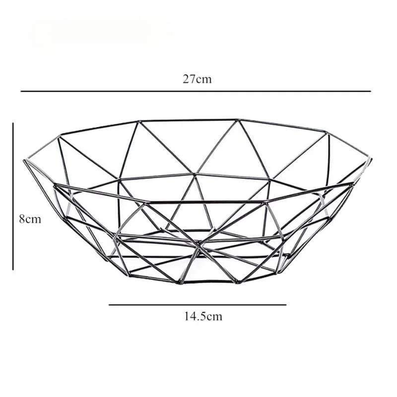 Fruteira de Mesa Cesta de Fruta e Decoração de Mesa