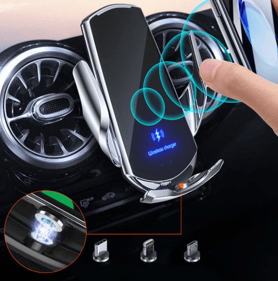 Suporte Carregador 2 em 1 Automotivo - SmartCharger®️