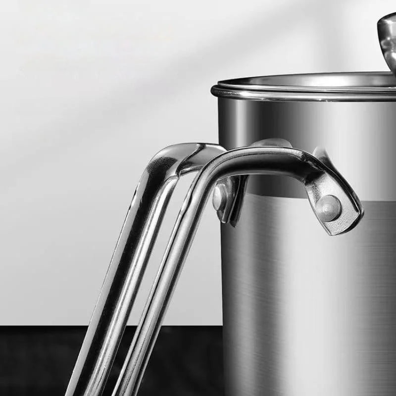 Jarra de Inox Separador de Gema com Tampa Lenogue