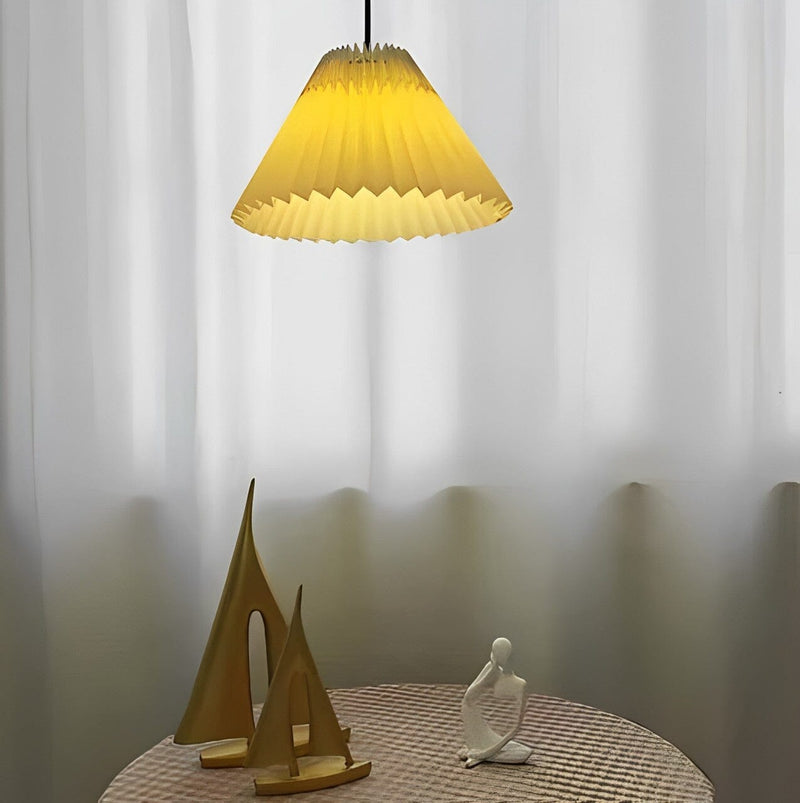 Lustre Pendente Origami Nordic Plissé