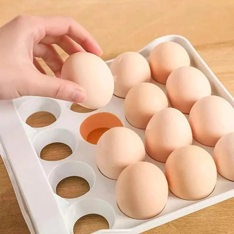 Organizador de Geladeira com Gavetas Porta Ovos