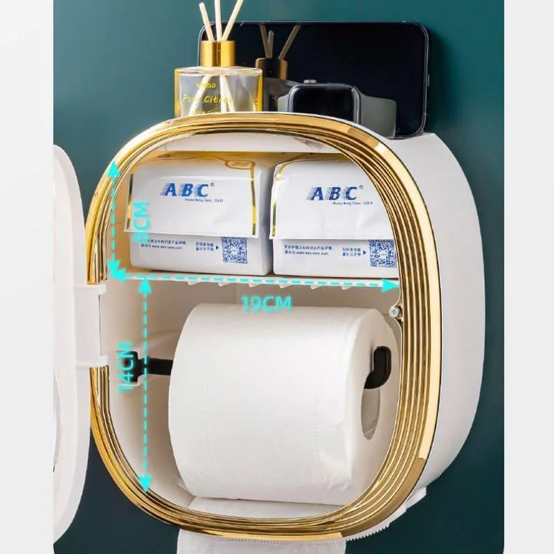 Porta Papel Higiênico de Parede Suporte Papel Higiênico Lenogue