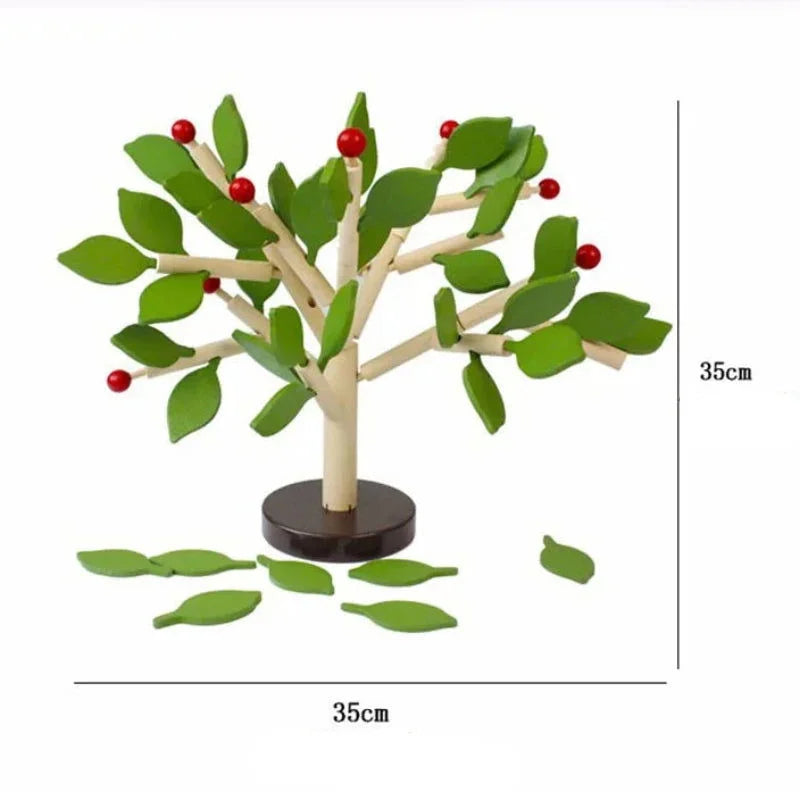 Quebra-Cabeça 3D de Madeira Montessori Brinquedo Educacional Lenogue